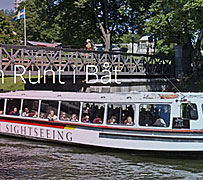 Djurgården runt i båt Stockholm