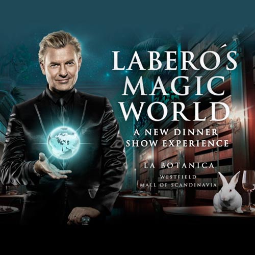 Köp biljetter till Laberos Magic World i Stockolm