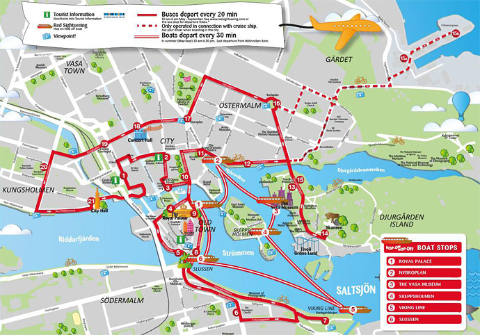 bus karta Stockholm area transport map bus karta