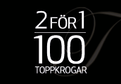 �t 2 f�r 1 p� restauranger i Stockholm.