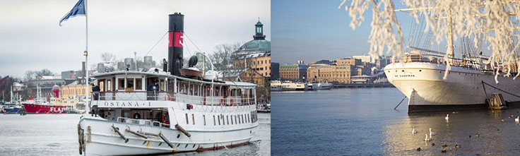 Sightseeing in Stockholm during autumn and winter