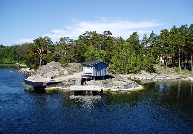 Cinderellabåtarna till Gallnö i Stockholm