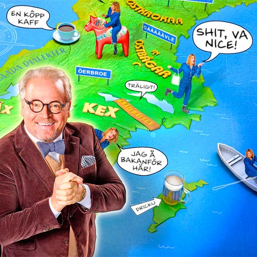 Köp biljetter till fredrik Lindström Stora Dialektshowen i Stockolm 2026