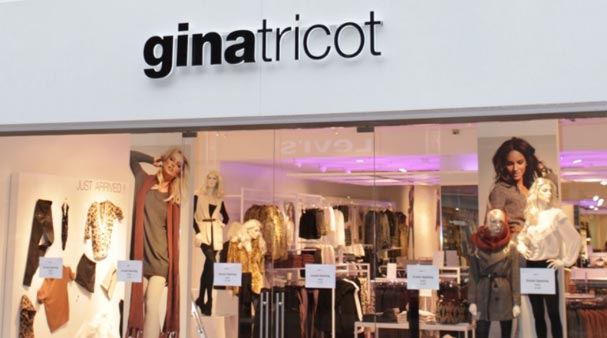 Gina Tricot klädkedja i Stockholm