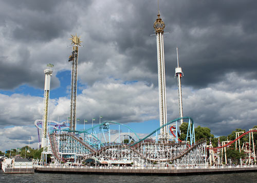 Gröna Lund i Stockholm