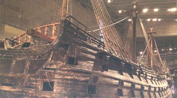Regalskeppet Vasa i Stockholm