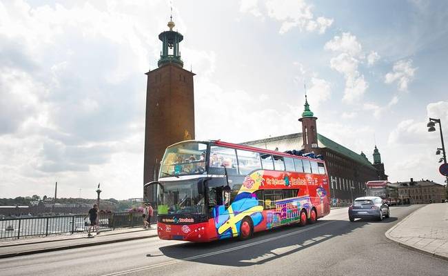 Hop-on Hop-off bus in Stockholm