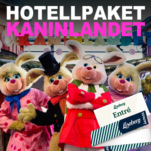 Boka Kaninlandet Liseberg hotellpaket i Göteborg 2026