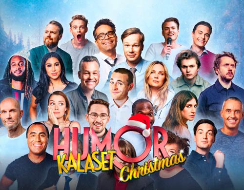Humorkalaset Christmas Stockholm