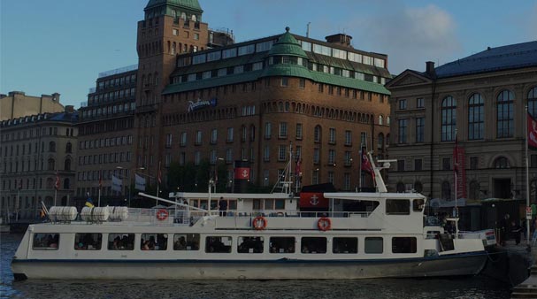 Stockholm under sommaren.