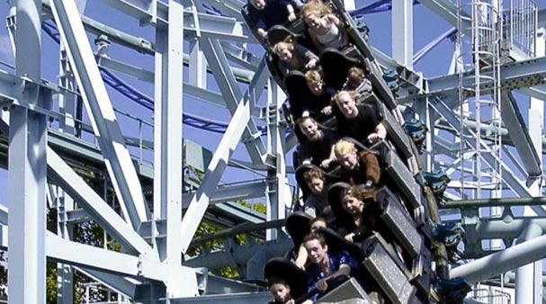 Jetline roller coaster Gröna Lund Stockholm