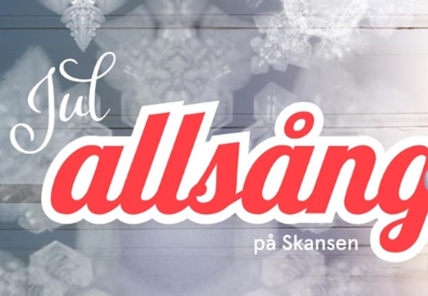Boka Allsång under julen på Skansen