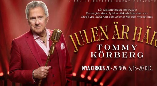Julkväll tillsammans med Tommy Körberg julen Stockholm 2026