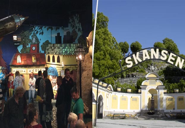 Boka kombibiljett till Skansen och Junibacken 