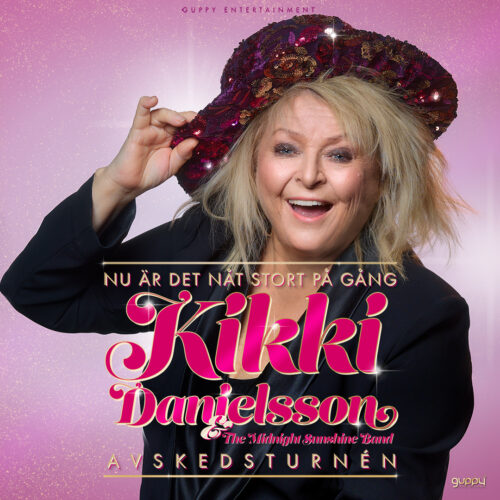 Boka Kikki Danielsson - Avskedsturnén hotellpaket