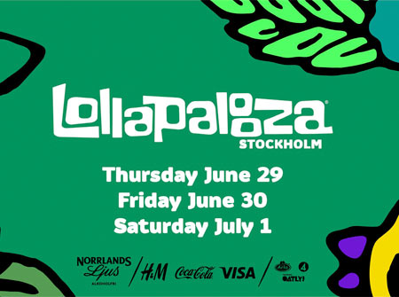 Boka Lollapalooza Stockholm 2023
