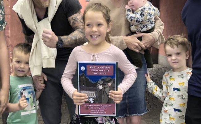 Självguidniing mysterievandring i Gamla Stan i Stockholm