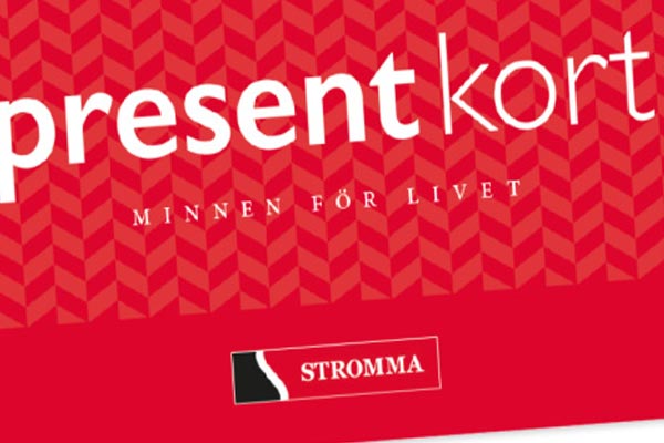 Köp ett presentkort hos Strömma