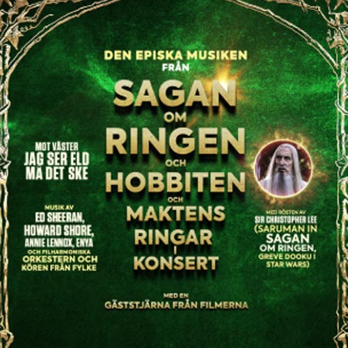 Köp biljetter till Sagan om ringen, Hobbit och Maktens ringar  i Stockholm 2025