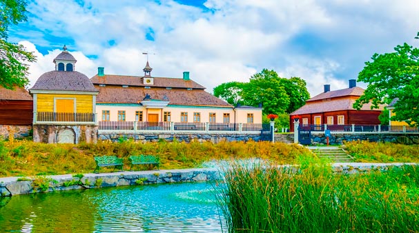 Fri entre Skansen i Stockholm