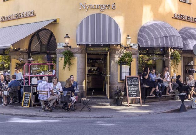 Två timmar lång rundtur av Södermalm