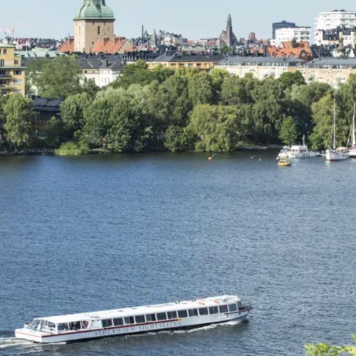 Köp biljett Stockholm från vattnet i Stockholm