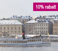 Vinterbåttur i Stockholm